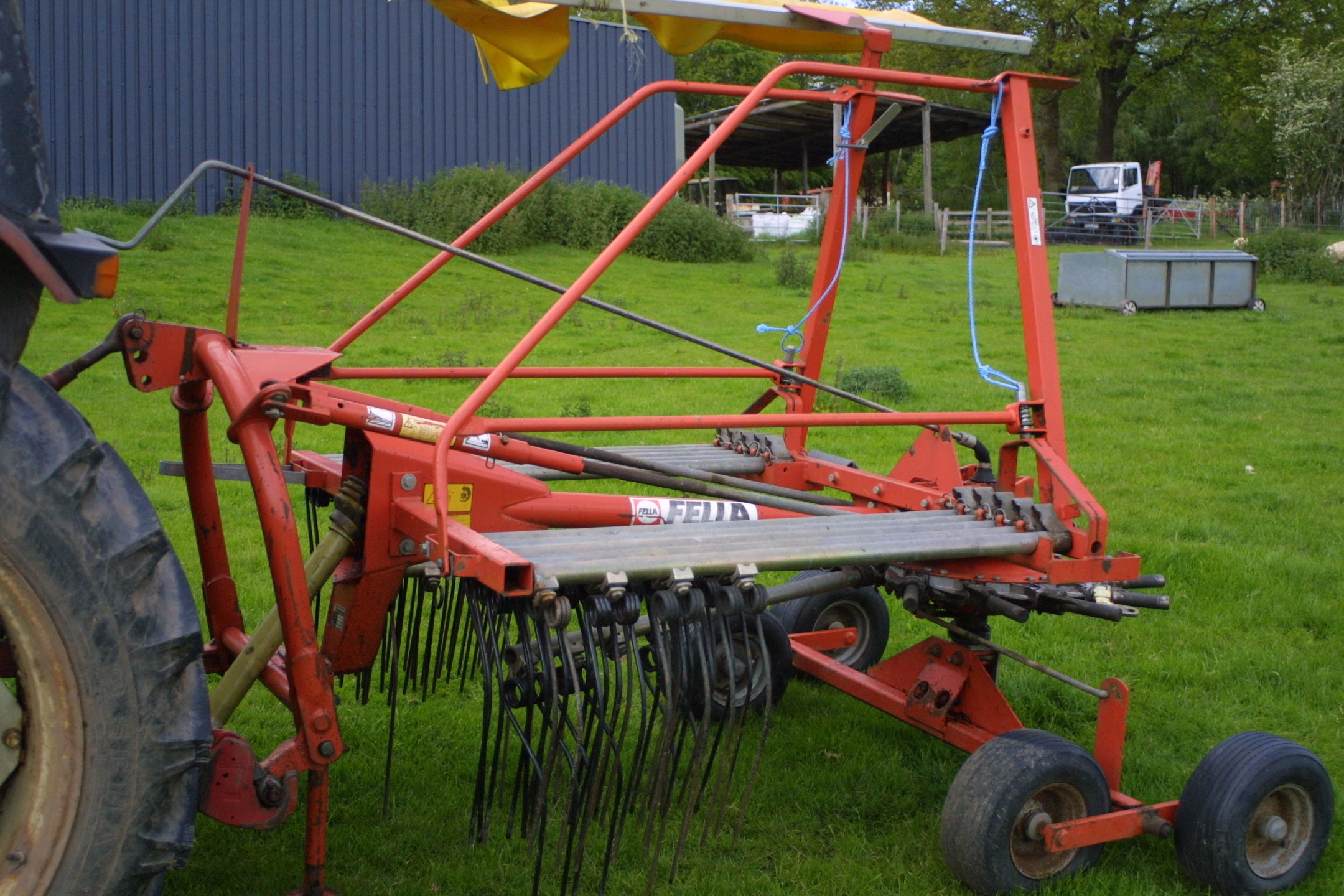 For Sale Fella TS425DN Single-Rotor Rake – Used