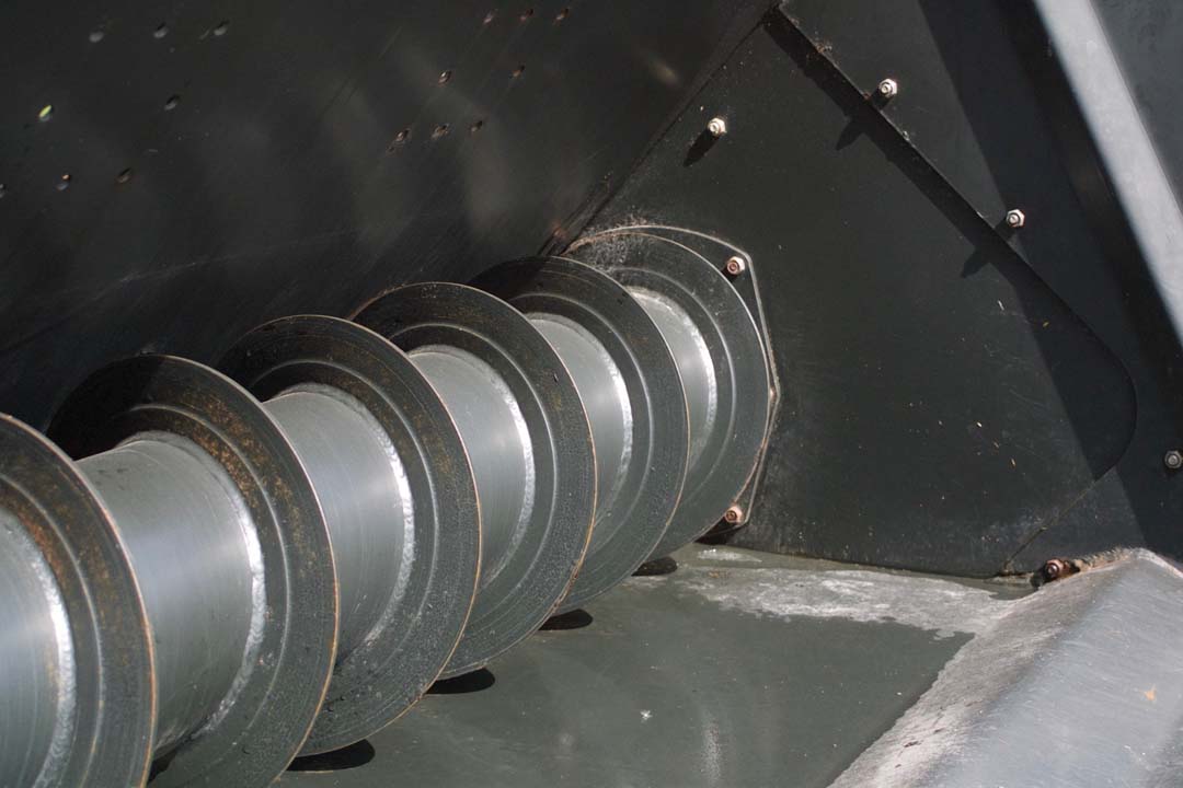 For Sale Used MX Chilton Cereal Auger Bucket c/w Euro brackets, pipes