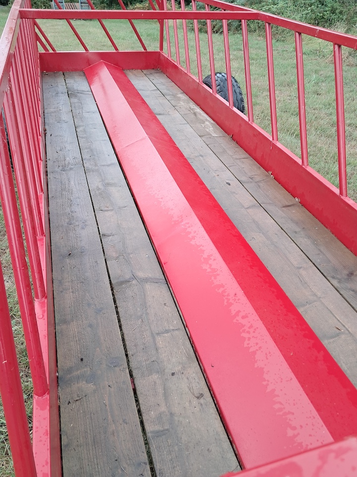 NEW Portequip 16ft x 4ft 6” sheep feed trailer